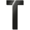 Lettera adesiva in metallo - my initial - t