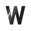 LETTERA ADESIVA IN METALLO - MY
INITIAL - W