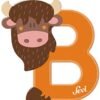 Lettera B Bisonte