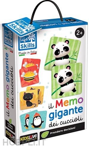 LIFE SKILLS MEMO GIGANTE DEI CUCCIOLI