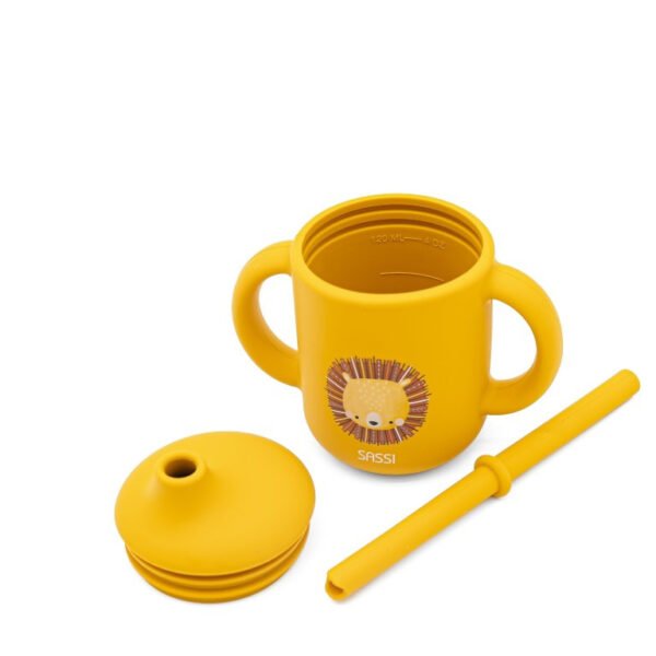 LION - SILICONE STRAW CUP .