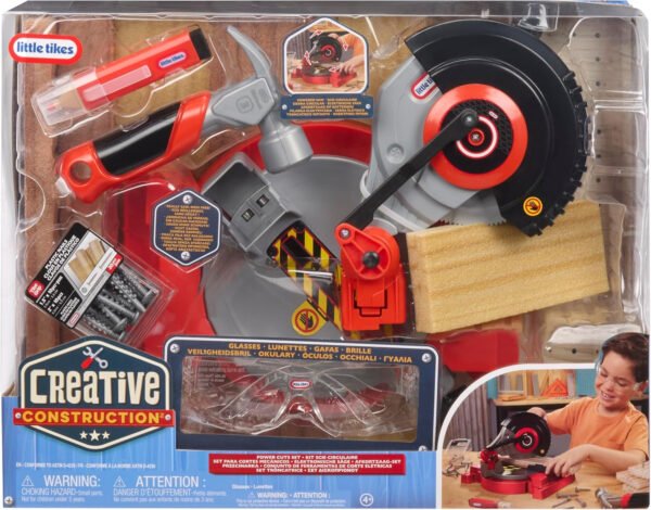 LITTLE TIKES CREATIVE CONSTRUCTION SEGA CIRCOLARE 643279