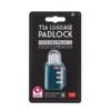LUCCHETTO PER VALIGIA - LUGGAGE
PADLOCK - PETROL BLUE