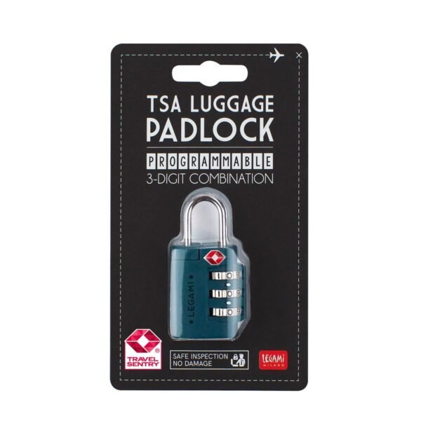 LUCCHETTO PER VALIGIA - LUGGAGE
PADLOCK - PETROL BLUE