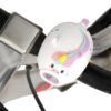 LUCE AN. RICARICABILE PER
BICI - FRONT BICYCLE LIGHT
WITH BELL - UNICORN
