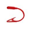LUCE DA LIBRO RICARICABILE CON CLIP ROSSA KIKKERLAND