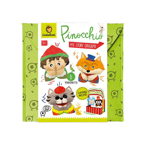 LUDATTICA ORIGAMI DELLE FIABE - PINOCCHIO