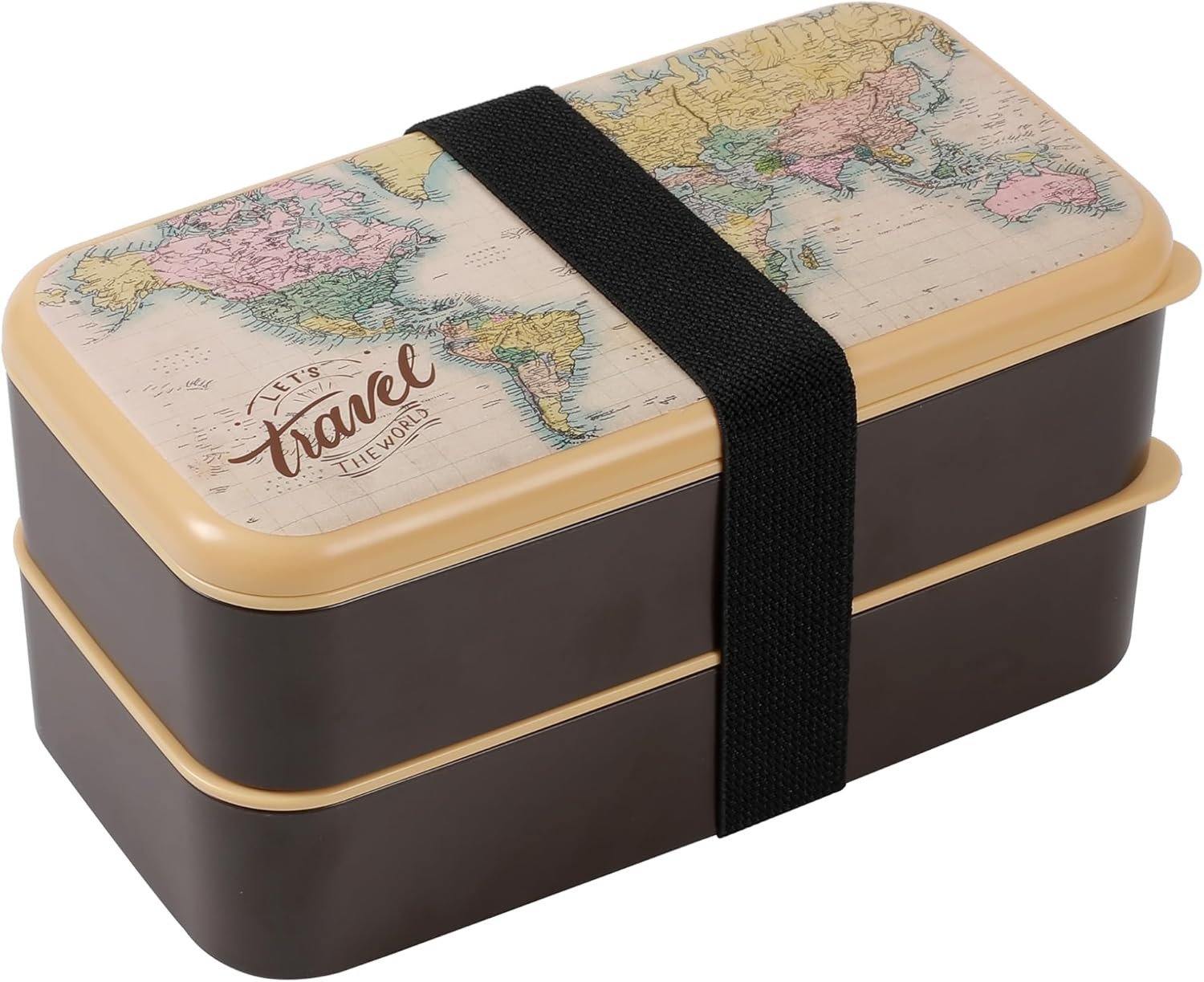 LUNCH BOX OLD MAP