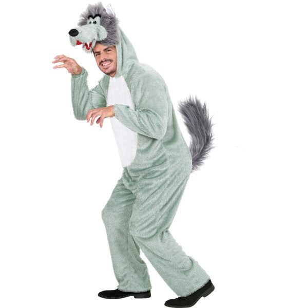 LUPO FUNNY (costume con cappuccio e maschera)