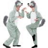 LUPO FUNNY (costume con cappuccio e maschera)