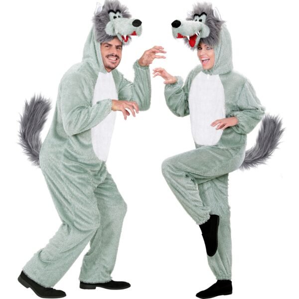 LUPO FUNNY (costume con cappuccio e maschera)