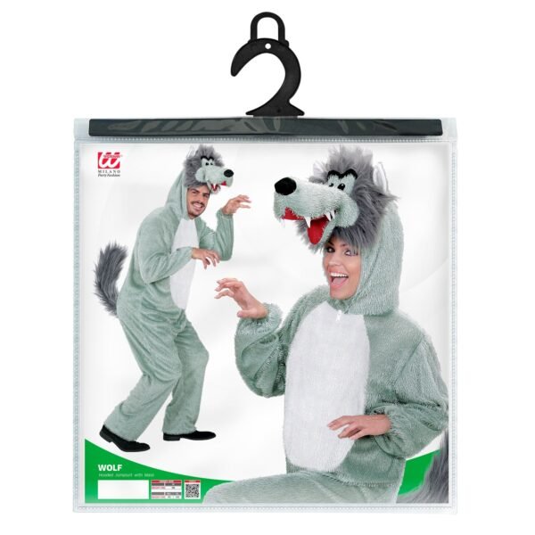 LUPO FUNNY (costume con cappuccio e maschera)