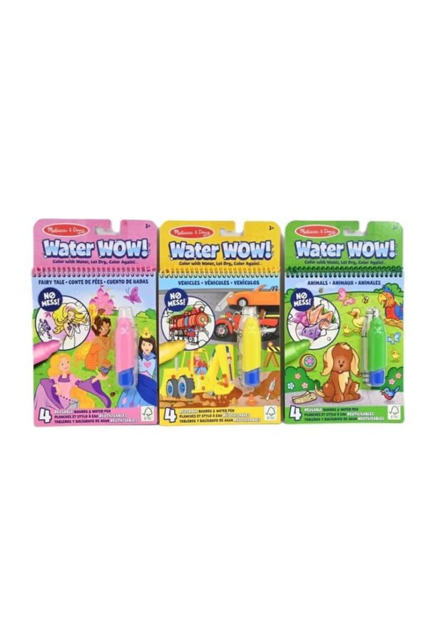 MELISSA & DOUG Water Wow! Assortimento in Vassoio