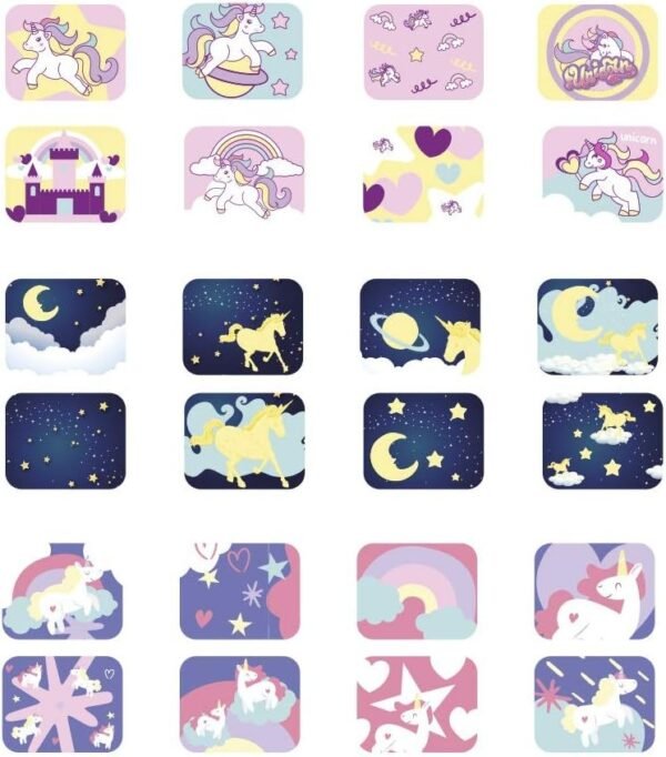 MADAY - PROIETTORE LAMPADA NOTTURNA BABY UNICORN COLLECTION