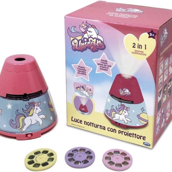 MADAY - PROIETTORE LAMPADA NOTTURNA BABY UNICORN COLLECTION