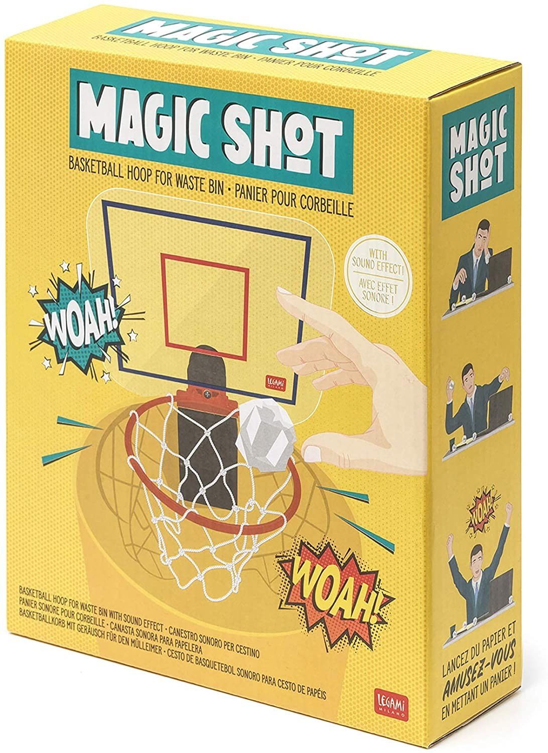 MAGIC SHOT - CANESTRO PER CESTINO CON EFFETTO SONORO - immagine 3
