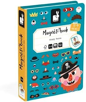 MAGNETI'BOOK CRAZY FACES R