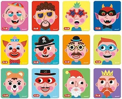 MAGNETI'BOOK CRAZY FACES R