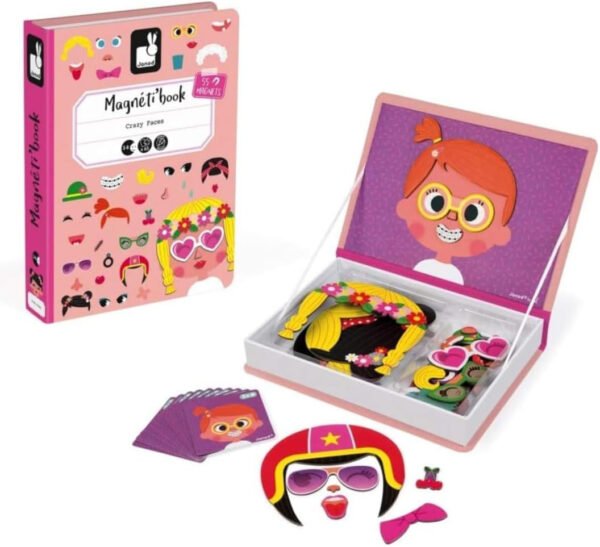MAGNETI'BOOK CRAZY FACES R