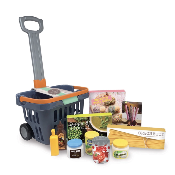 MAISONELLE - CARRELLO SPESA E CESTINO