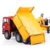 MAN TGA Construction truck + Liebherr Excavator