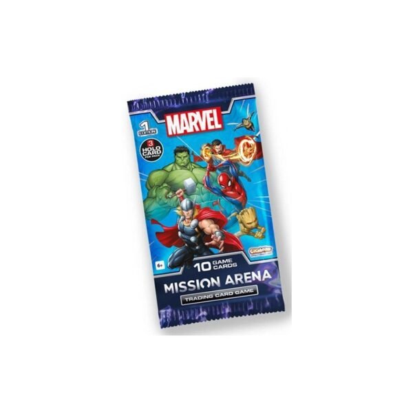 MARVEL CARD GAME - BUSTA SINGOLA - MARVEL MISSION
ARENA - COLLEZIONE WAVE 1