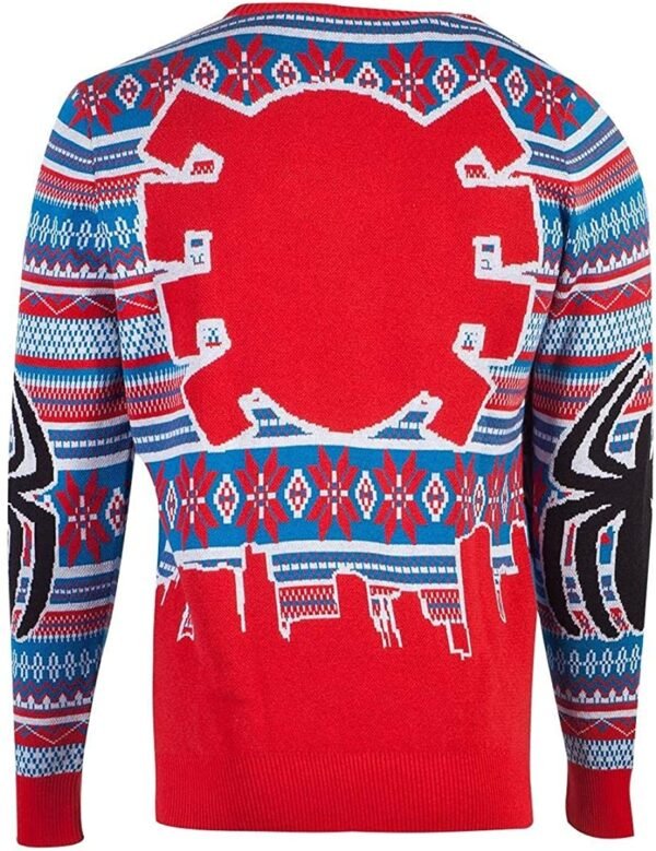 MARVEL SPIDER-MAN  MAGLIONE UNISEX  JUMPER  L (Abbigliamento)