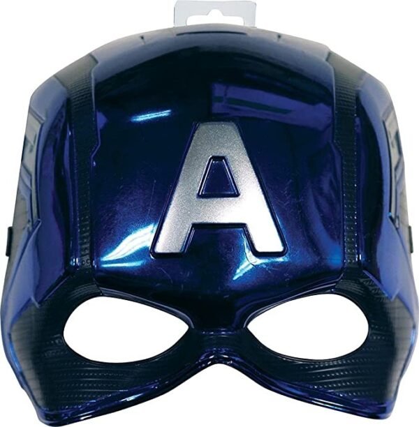 Maschera Cap.America Metallizzata
Rigida