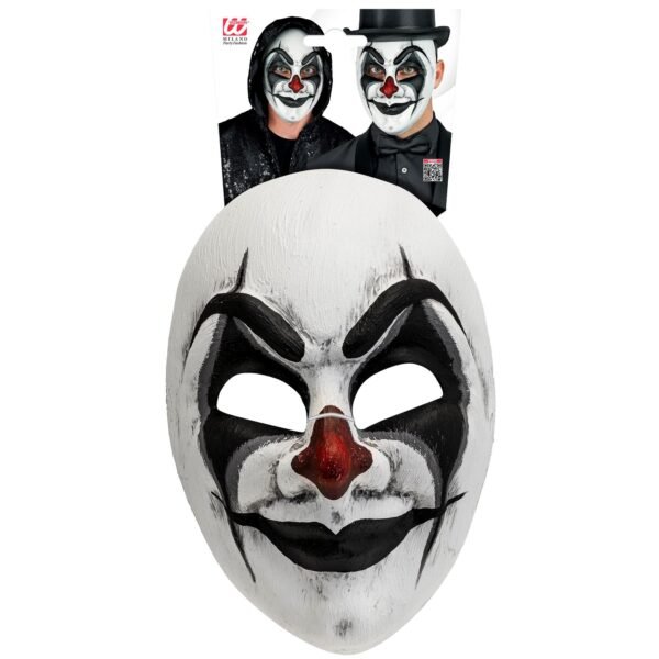 Maschera commedia dell'arte clown