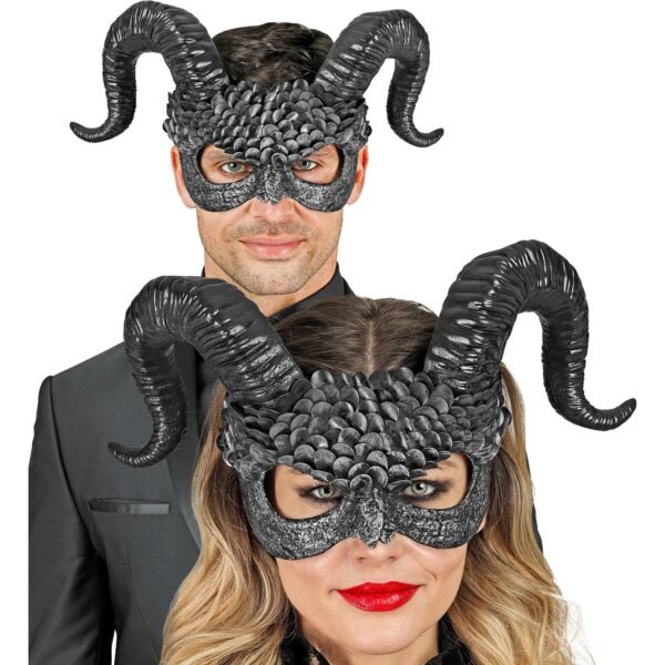 Maschera commedia dell'arte demone