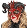 Maschera commedia dell'arte diavolo