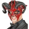 Maschera commedia dell'arte diavolo