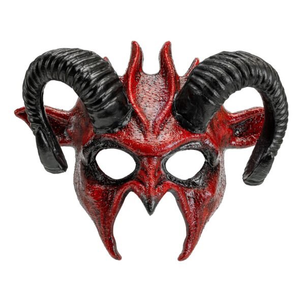 Maschera commedia dell'arte diavolo