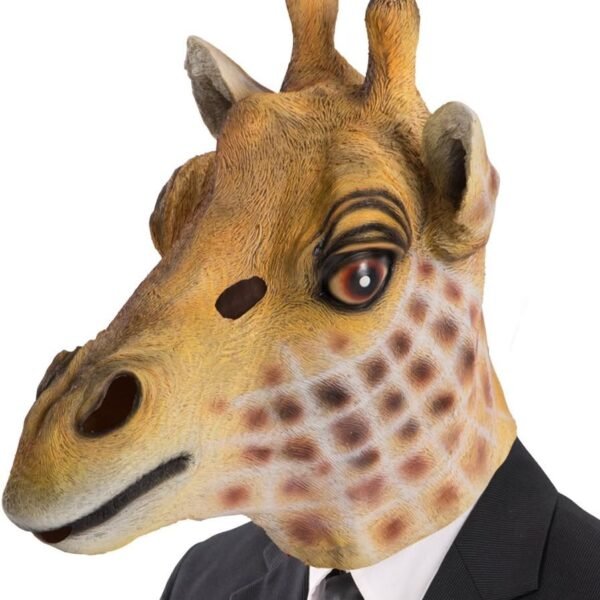 MASCHERA GIRAFFA IN LATTICE C/CAV.
