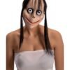 MASCHERA MOMO IN PLASTICA CON CAPELLI IN BUSTA C/CAV.
