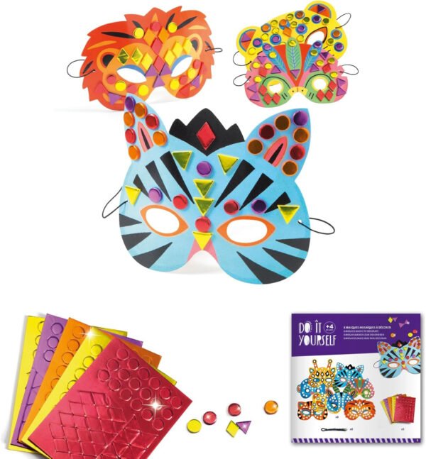 MASKS DIY - Jungle animals - FSC MIX