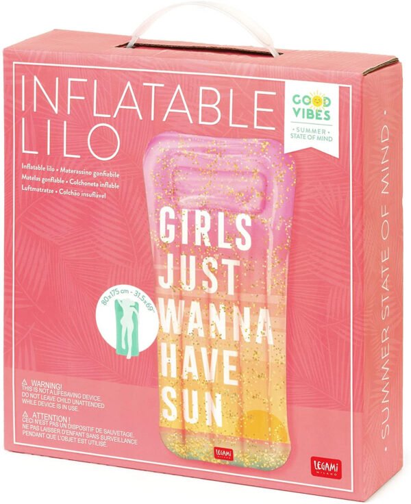 MATERASSINO GONFIABILE - INFLATABLE LILO - SUNSET