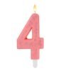 MAXI CANDELA PER TORTA - MAXI CANDLE - PINK - 4