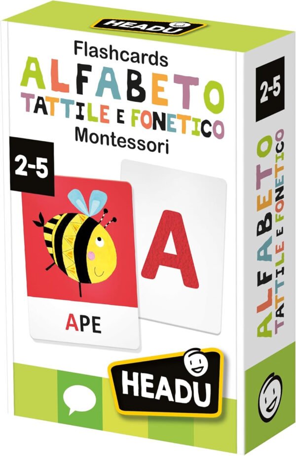 Maxi Flashcards Montessori Alfabeto Suoni e Lettere