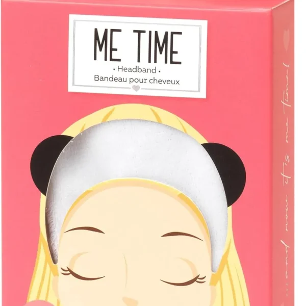 me-time-fascia-per-capelli-panda.webp ME TIME - FASCIA PER CAPELLI - PANDA