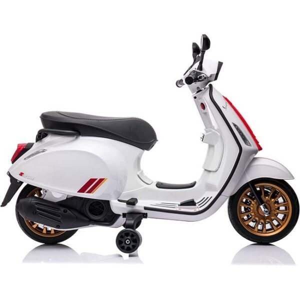 Moto vespa sprint bianca lithium