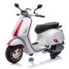 Moto vespa sprint bianca lithium