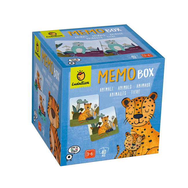 MEMO BOX - ANIMALI