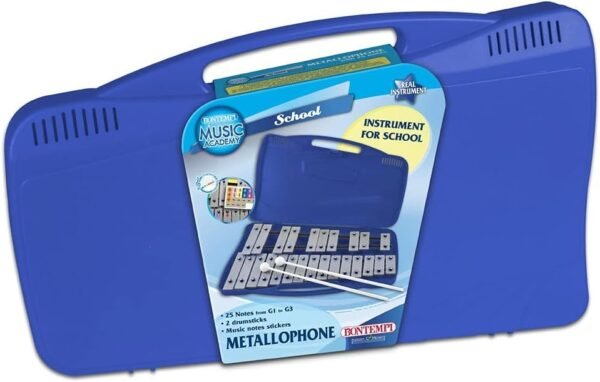 METALLOFONO CROMATO 25 NOTE C/ASTUCCIO