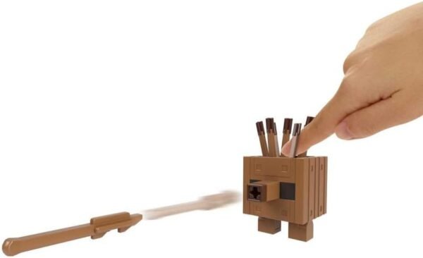 MINECRAFT BADGER PERSONAGGI GYR78 GOLEM DI LEGNO