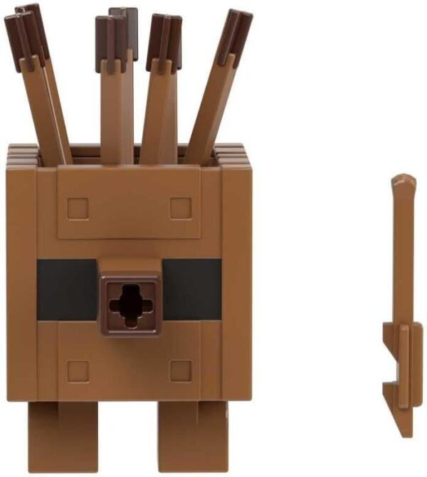 MINECRAFT BADGER PERSONAGGI GYR78 GOLEM DI LEGNO