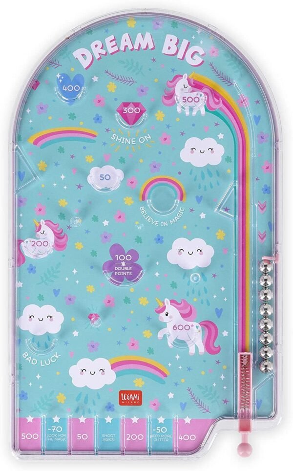 Mini flipper - mini pinball - unicorn
