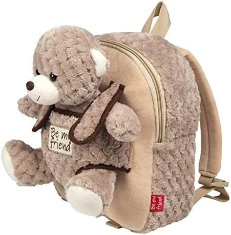 MINI ZAINO CON PELUCHE MILLY BEAR PERLETTI TOYS - immagine 2