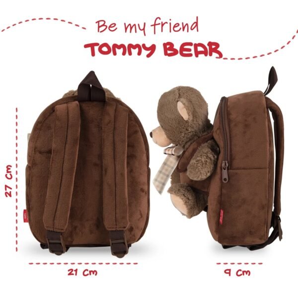 MINI ZAINO CON PELUCHE TOMMY BEAR PERLETTI TOYS