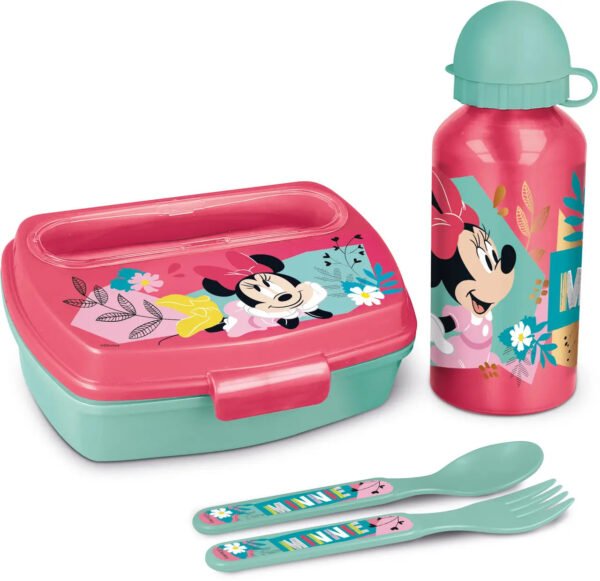 MINNIE GIFT BOX BORRACCIA ALL.400ML+PORTAMERENDA C